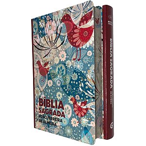 Bíblia Sagrada RC Capa Especial Estampada Pássaros