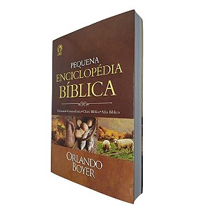Pequena Enciclopédia Bíblica Capa Brochura- Orlando Boyer