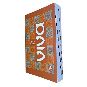 Nova Biblia Viva Clássica Brochura Índice Lateral - Hagnos