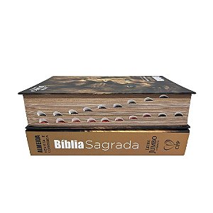 Bíblia Sagrada | Jumbo | ARC | Harpa e Corinhos | Leão | Cpp