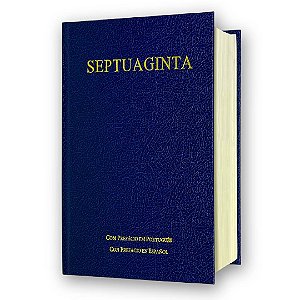 Bíblia Sagrada Septuaginta | Capa Dura | Azul Sbb