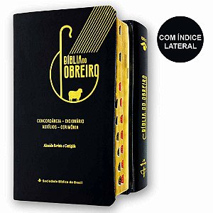 Bíblia do Obreiro Com Índice | Preto Ovelha Concordância Sbb