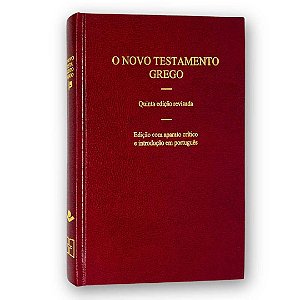 Bíblia Novo Testamento Grego Capa Dura Sbb