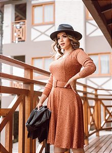 Vestidos na malha mélange