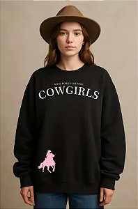 Moletom cowgirl