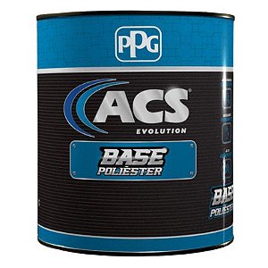 BU 02 Base Branca para Esmalte PU 3,5L ACS Autocolor