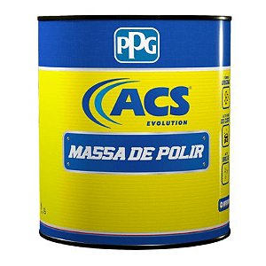 Massa de Polir Base Água 900ml ACS Autocolor