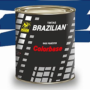 TINTA POLIESTER BRAZILIAN AZUL OCEAN PEROLA FIAT 01-447 900ml