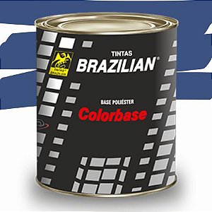 TINTA POLIESTER BRAZILIAN  AZUL UNIQUE MET VW 96 900ml