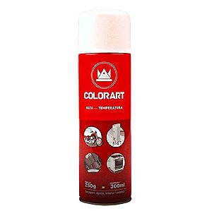 SPRAY ALTA TEMPERATURA BRANCO 300ML - COLORART