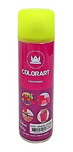 SPRAY AMARELO LUMINOSO 300ML - COLORART