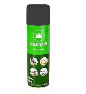 SPRAY PRETO FOSCO 300ML - COLORART