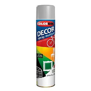 DECOR SPRAY CINZA 350ml - COLORGIN