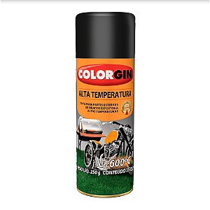 SPRAY ALTA TEMPERATURA PRETO 300ML - COLORGIN