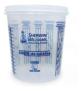 COPO PLASTICO PARA CATALISE 450ML LAZZURIL