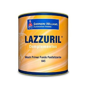 WASH PRIMER FUNDO FOSFATIZANTE 600ML + ENDURECEDOR 300ML -  LAZZURIL