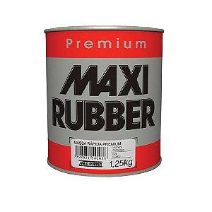 MASSA RAPIDA PREMIUM 1,25KG - MAXI RUBBER