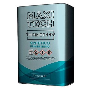 THINNER 111 PARA SINTETICO 5L - MAXI RUBBER