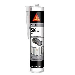 Selante Multiuso Vedação Industrial 501 LA Branco Sikaflex 400ml Sika