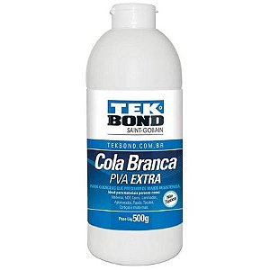 COLA BRANCA PVA EXTRA 500GR - TEKBOND