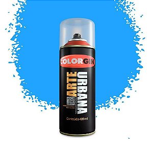 SPRAY ARTE URBANA AZUL CELESTE 965 400ML COLORGIN