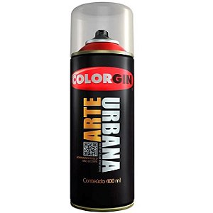 SPRAY ARTE URBANA LARANJA 900 400ML COLORGIN