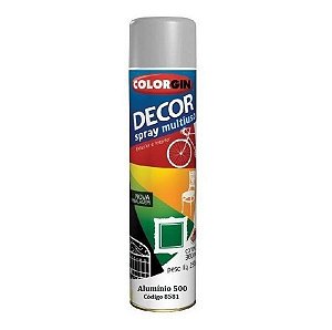 DECOR SPRAY ALUMINIO 500 350ML - COLORGIN