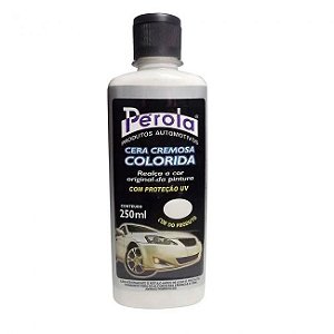 CERA COLORIDA BRANCA 250ML - PEROLA