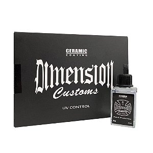 Dimension Customs Vitrificador de Pintura 9H 30ml Base de SiO2 - Reage na Luz Ultra Violeta