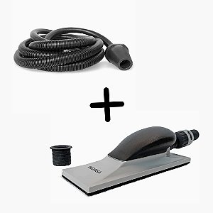 KIT SISTEMA ASPIRADO INDASA C/ MANGUEIRA E PLAINA 70X198MM 11 FUROS