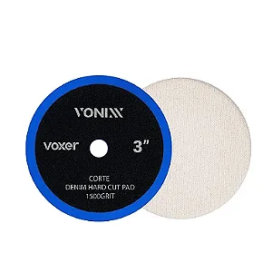 Boina Jeans Voxer Corte 3" Branca Vonixx (SELECIONE A QUANTIDADE)