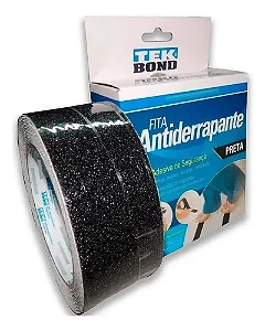 FITA ANTIDERRAPANTE PRETA 50MMX5M TEK BOND