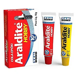 ARALDITE HOBBY 10 MINUTOS COLA EPOXI ADESIVA - TEK BOND