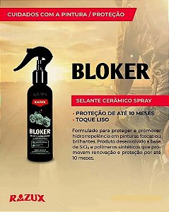 BLOKER Selante em Spray a Base de SIO2 para Pinturas Foscas e Brilhantes 240ml Razux by Vonixx