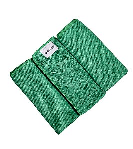 Kit com Pano de Microfibra 40x35cm 220GSM Vintex by Vonixx