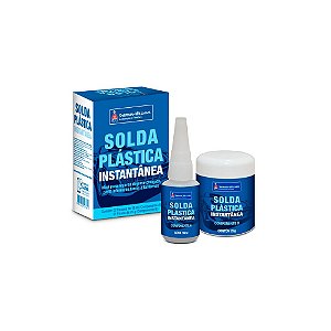 SOLDA PLASTICA INSTANTANEA COMPONENTE A+B STANDARD - LAZZURIL