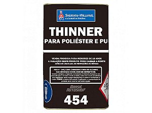 THINNER 454 PARA POLIESTER E POLIURETANO - LAZZURIL