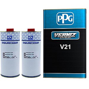 Verniz PU Alto Sólido 2:1 4L + 2 Endurecedor Médio 900ml ACS Autocolor