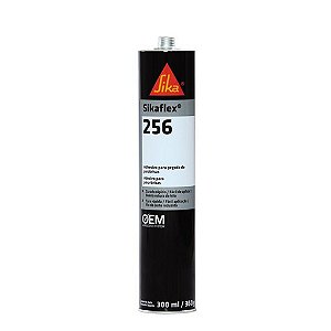 SIKAFLEX PRETO 256 CARTUCHO 300ML/360G