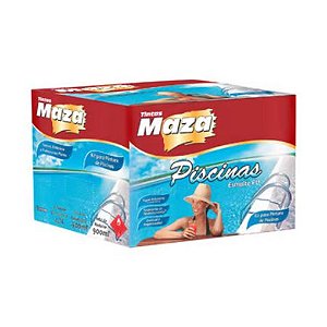 KIT ESMALTE PU AZUL PISCINA 3:1 4,5L - MAZA