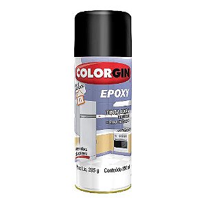 SPRAY EPOXY PRETO 350ML - COLORGIN