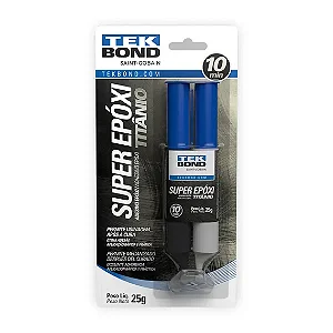 SUPER EPOXI TITANIO 25GRS BLISTER TEK BOND