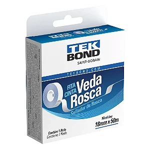 FITA VEDA ROSCA (TEFLON) 18X50M TEK BOND