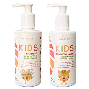 Kit Shampoo Condicionador Infantil Natural Vegano Sem Parabenos