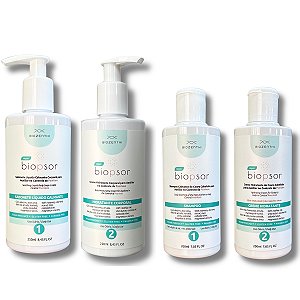 Kit Completo Psoríase Shampoo Sabonete Hidratante cabelo/pele