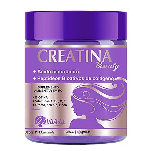 Creatina Beauty + Colágeno Verisol + Hialurônico + Biotina 140g
