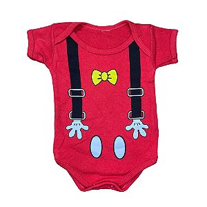 Body Gravatinha Borboleta (Vermelho)