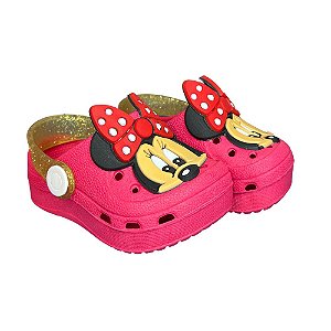 Babuches croc Infantil Minnie (Pink)