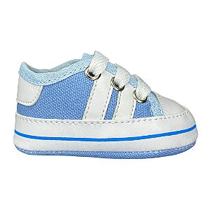 Tênizinho Starzinho de bebê Listrado (Azul)