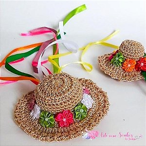 chapéuzinho Caipira 10 cm